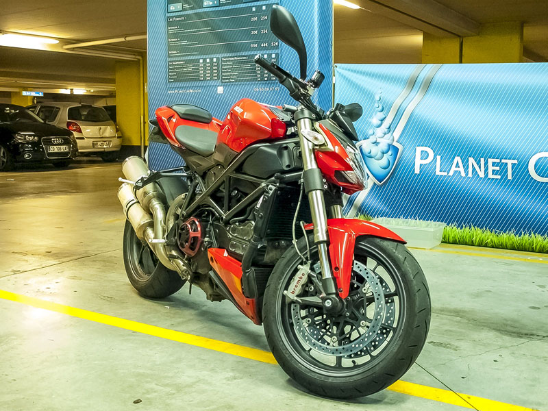 Lavage Ducati Streetfighter