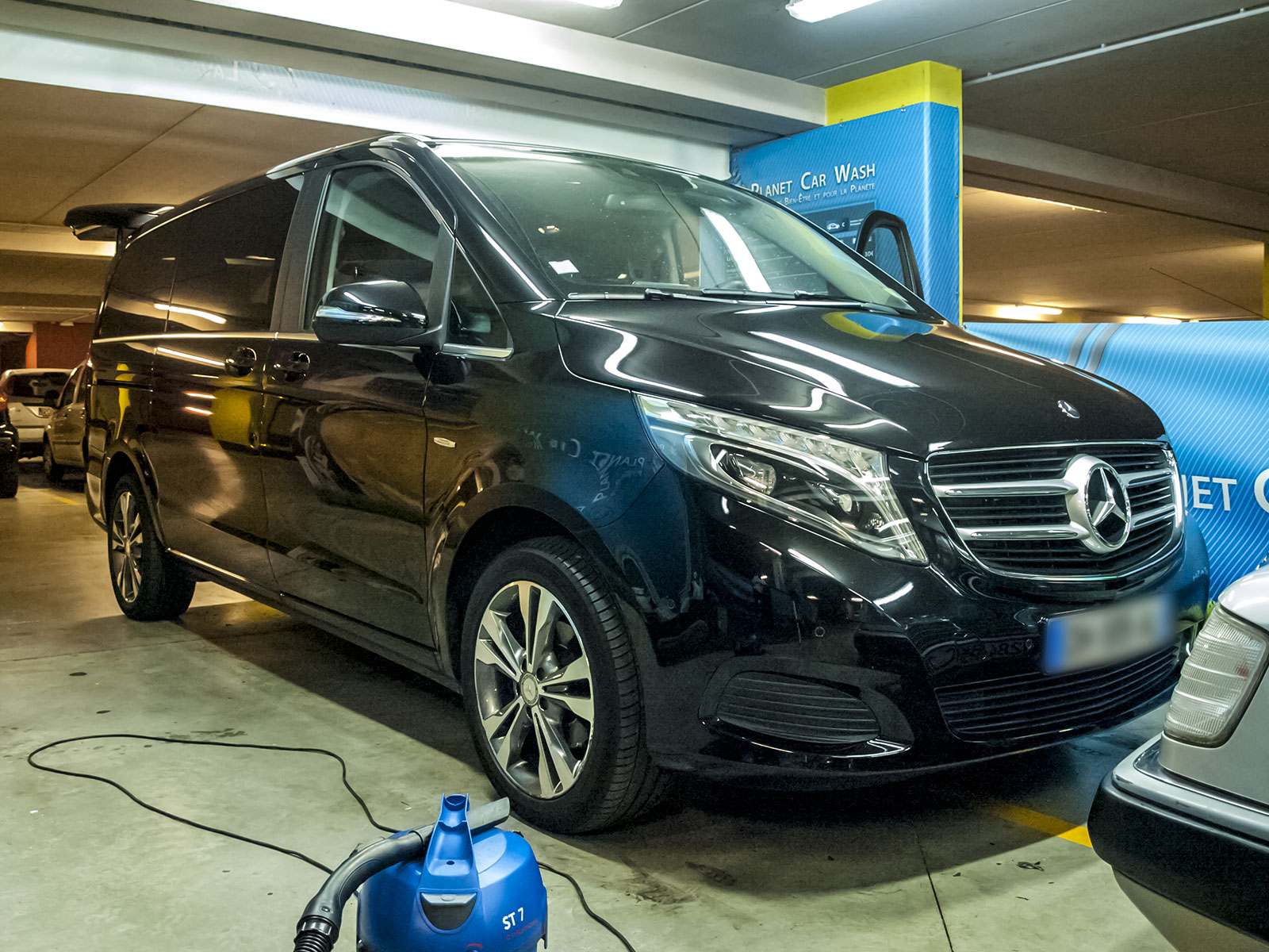 Lavage auto Fourgon Mercedes Classe V