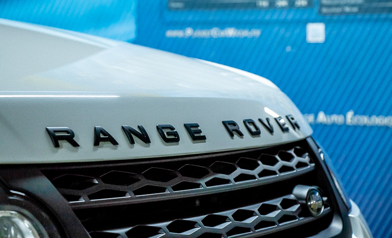 Lavage à sec Range Rover Sport